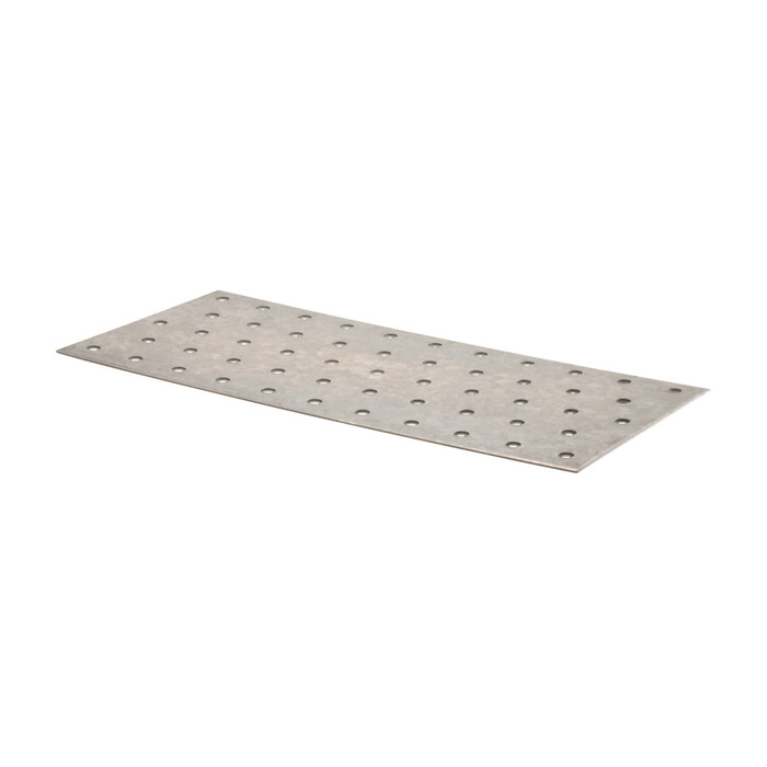 Hålplatta Varmförzinkad 140 x 60 x 1,5 mm 25-pack Heco